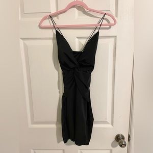 Black Strappy Mini Dress/LBD